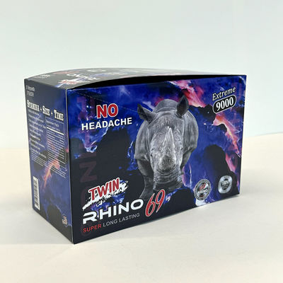 購入 カスタムデザイン Rhino 69 男性増強剤 箱 梱包 リサイクル可能 online manufacture