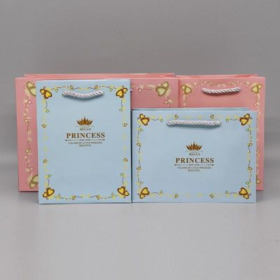 購入 多色 カスタムプリント 折りたたみのハンドル付き 再利用可能な買い物用紙袋 online manufacture