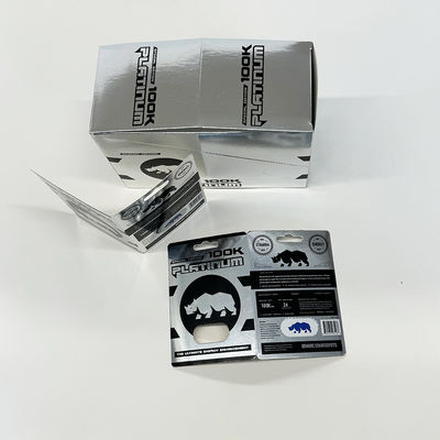 RHINO 69 強化錠剤 スリバー カードボルト 梱包ボックス パーソナライズ