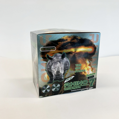 カスタマイズされた Rhino 69 男性強化錠剤 効果的なパッケージングのためにレンズによる保管ボックス