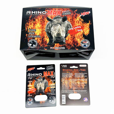 カスタマイズされた Rhino 69 強化錠剤 安全なドライストレージのための紙包装箱