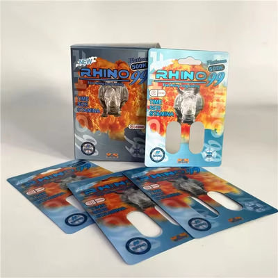 カスタマイズされたライノ 輝く紙カード 涙耐性とリサイクル機能