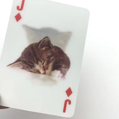 PET レンチカル 3D カード カスタム レンチカル カード 輝くまたはマットラミネーション